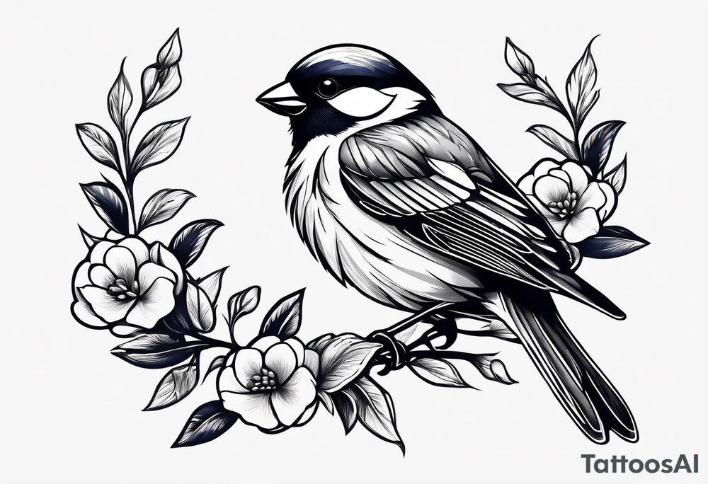 Sparrow, Navy, religious tattoo idea