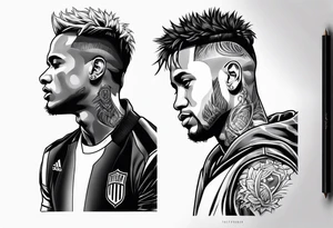 Neymar Jr Tattoo tattoo idea