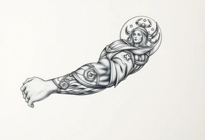 Saint Barbara tattoo idea