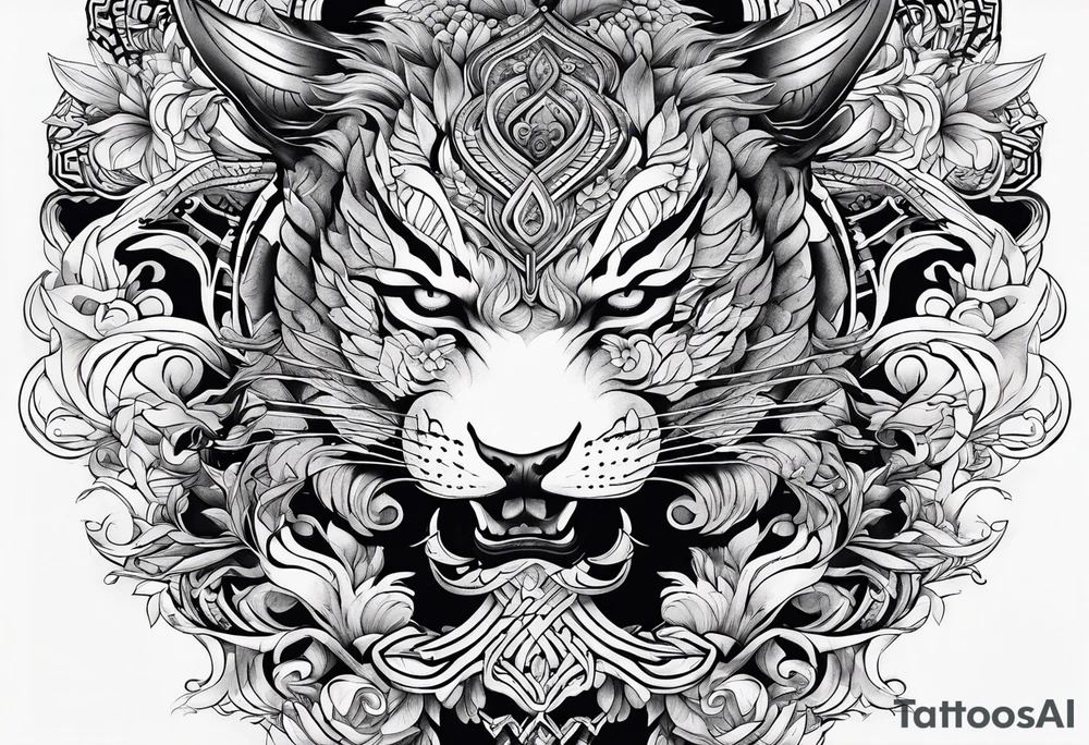 stripes tattoo idea