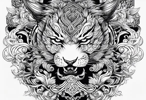 stripes tattoo idea