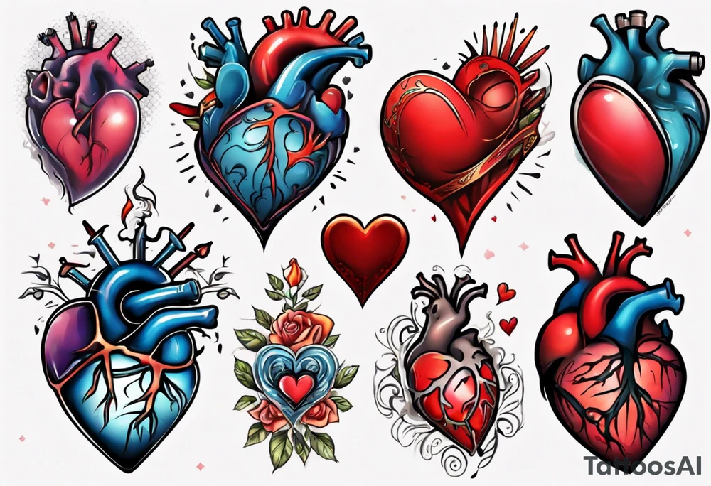 Heart tattoo idea
