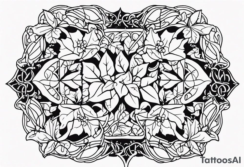 ivy, noumen, tattoo idea