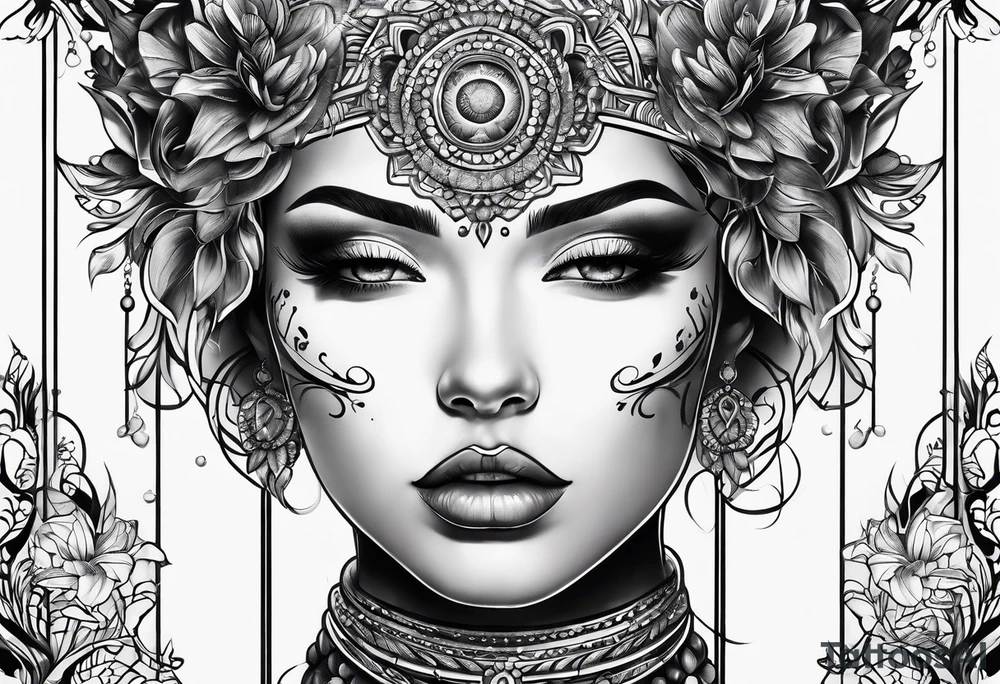 a shower tattoo idea