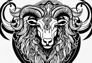 First born son, Aries tattoo idea