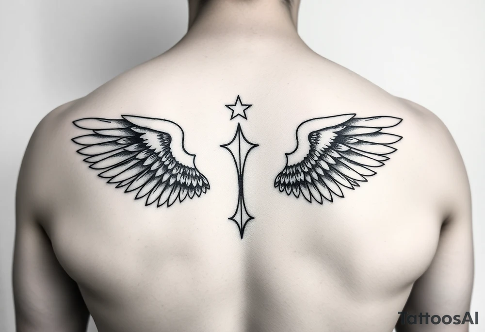 vintage Charlie angels tattoo idea