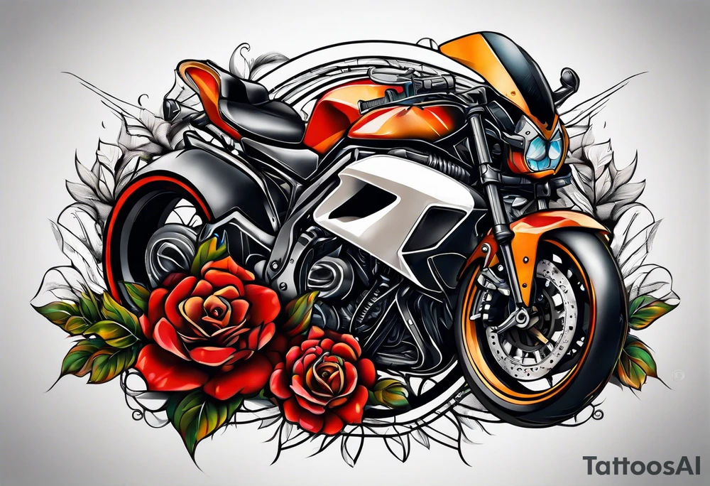 Dynamic tattoo idea