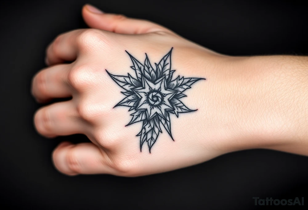 Design a tattoo based on dark romance tattoo idea