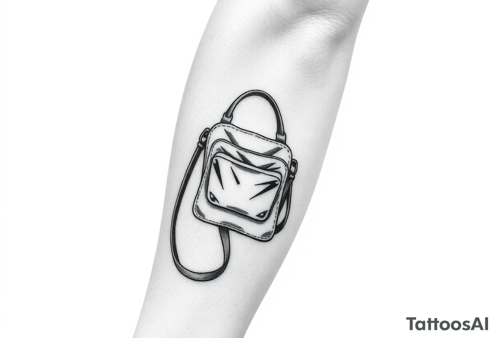if you want the bag you gotta chase it if not keep lying around then you’ll become a bum tattoo idea