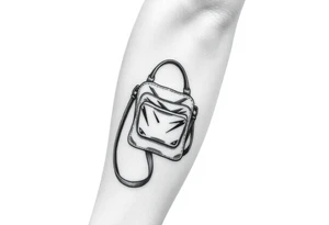 if you want the bag you gotta chase it if not keep lying around then you’ll become a bum tattoo idea