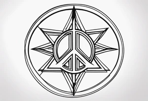 peace maker tattoo idea