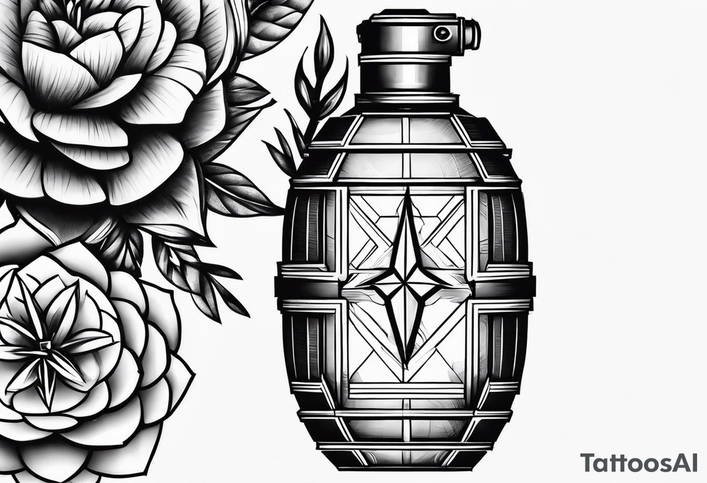 Grenade tattoo idea