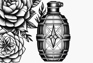 Grenade tattoo idea