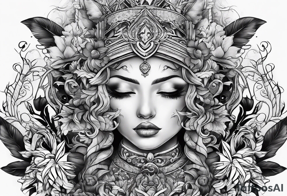 Fata dell'assenzio tattoo idea