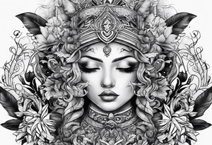 Fata dell'assenzio tattoo idea