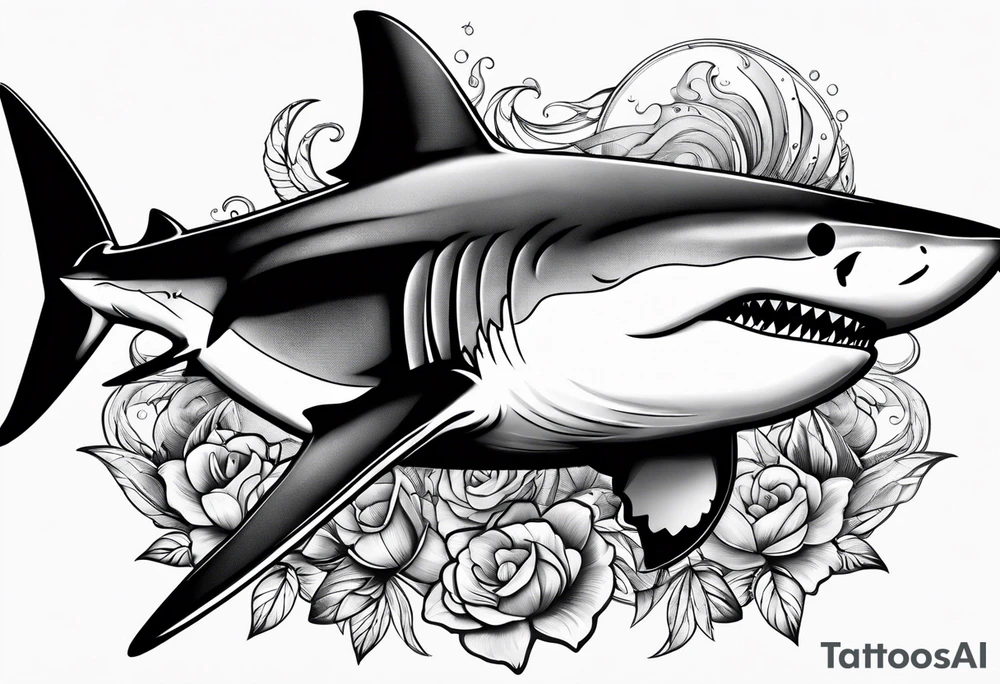 shark tattoo idea