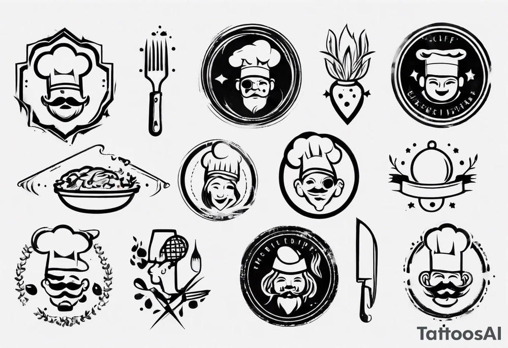 chef inspired tattoo idea
