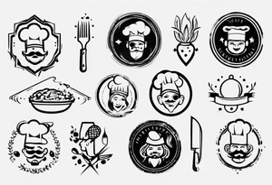 chef inspired tattoo idea