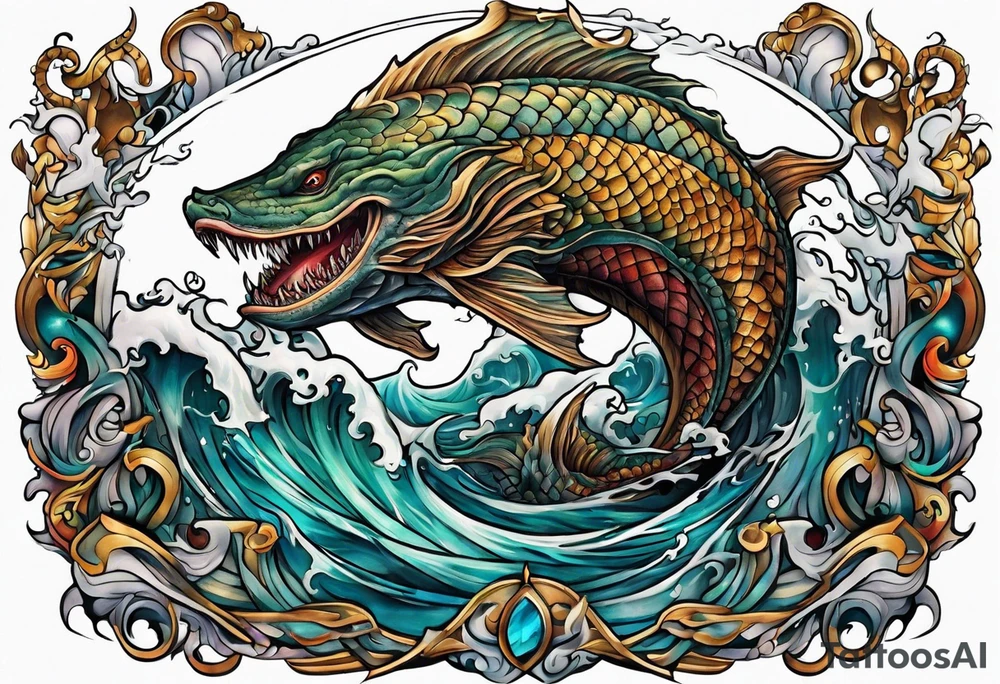 leviathan tattoo idea