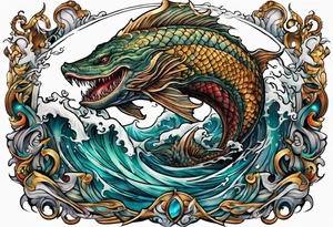 leviathan tattoo idea