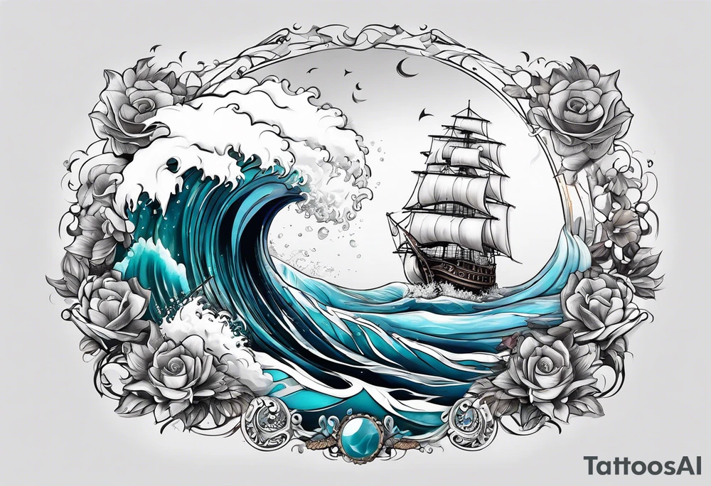 It takes an ocean not to break tattoo idea