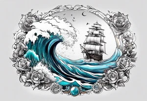 It takes an ocean not to break tattoo idea