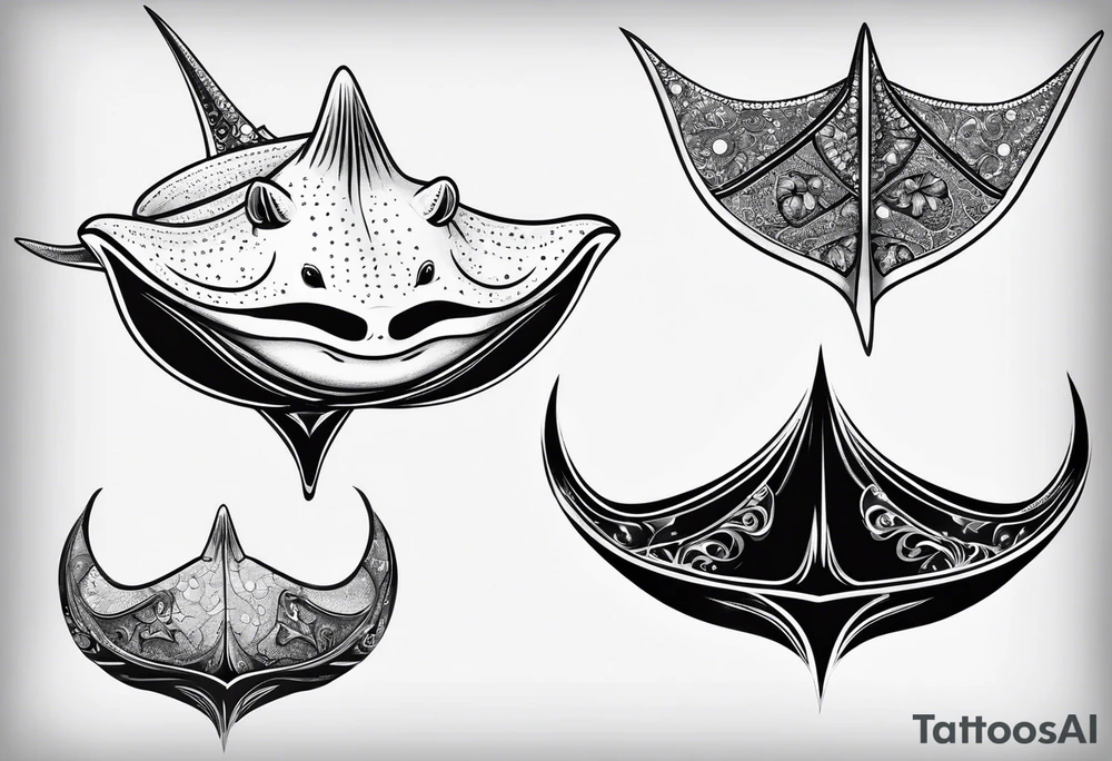 stingray tattoo idea