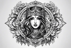 birthdate 06.20.1978 on the top and 
death date 01.03.2024 on the bottom tattoo idea