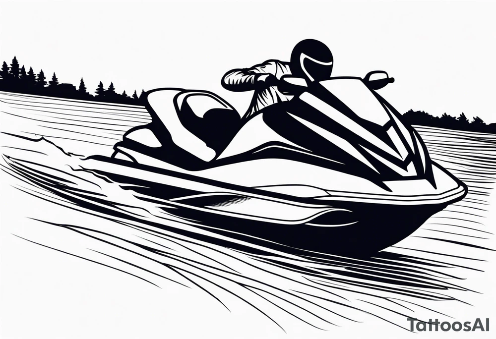 JET SKI tattoo idea