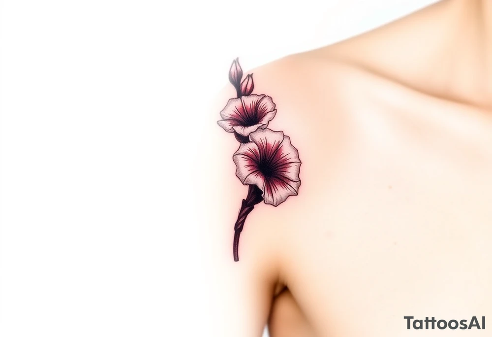 Quotes, paintbrushes 
, Gladiolus tattoo idea
