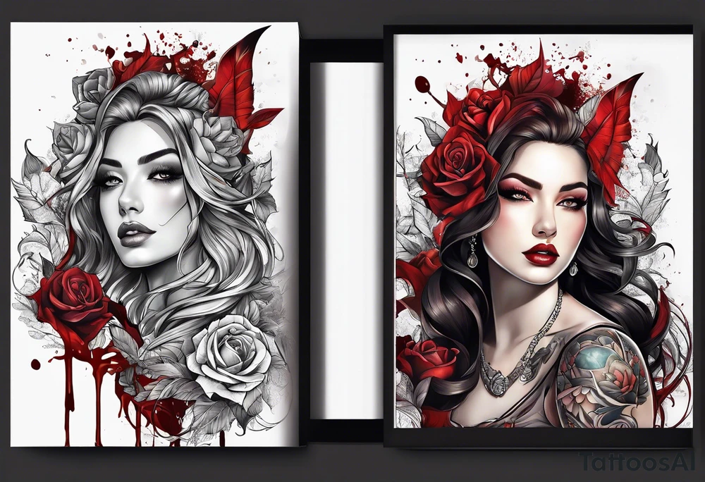 From blood and ash book tattoo idea