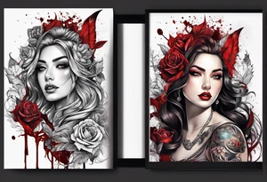 From blood and ash book tattoo idea