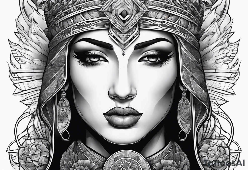 Representation of the book of Genesis tattoo idea