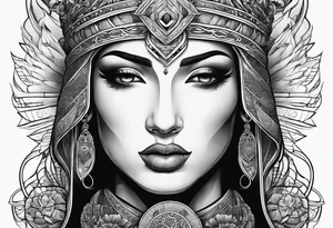 Representation of the book of Genesis tattoo idea
