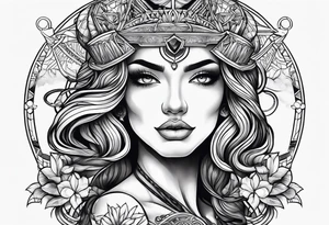 Justicia tattoo idea