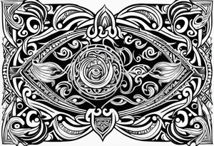maori band for around an arm tattoo idea