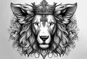 Pain discipline and catholic religion. love to animals. tattoo idea