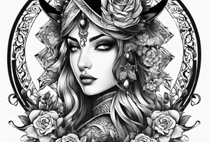 Tatuaje oscuro tattoo idea