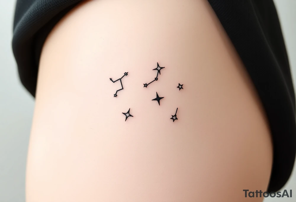 Constellation stars Gemini castor an pollux
Viola tattoo idea