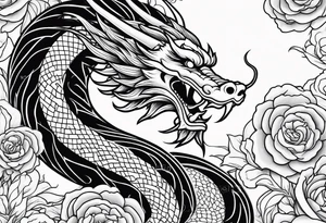 CHINESE DRAGON tattoo idea