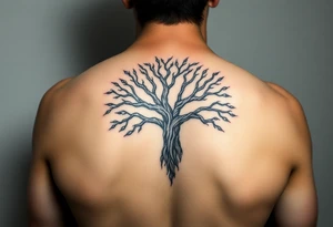 cover up tattoo inspired by the the tree of life tattoo idea