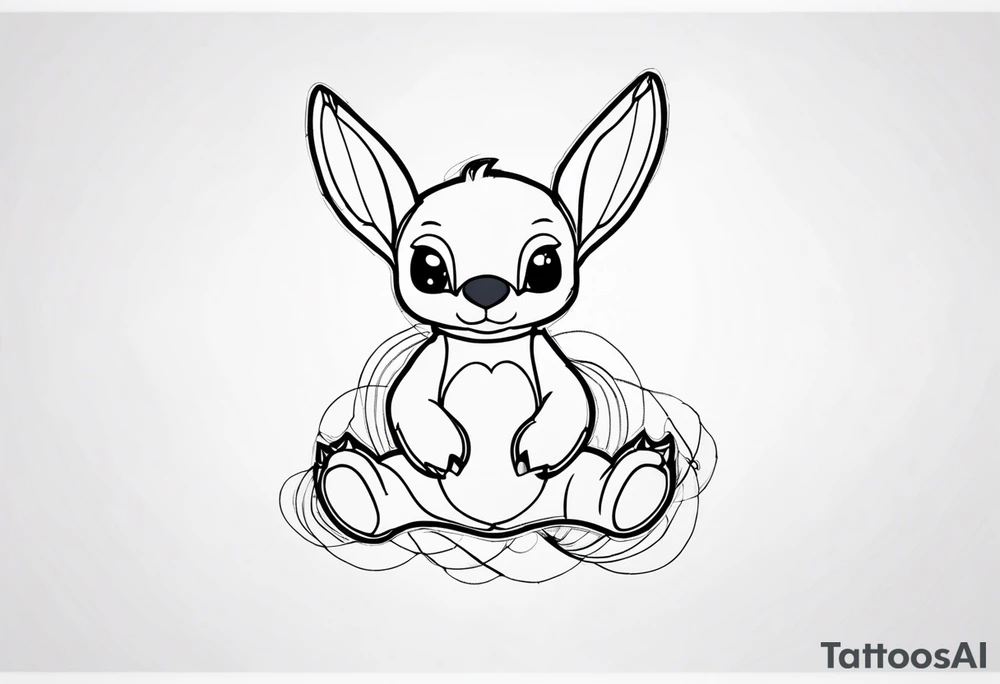 stitch tattoo idea