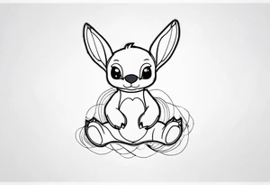 stitch tattoo idea