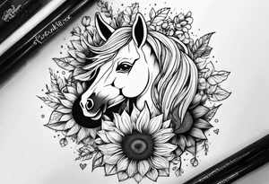 I’m a capicorn I love sunflowers, stars and set sunsets I also think a cassopiea consultation  is tired to me name starts with a W I have 3 kids 1 boy and 2 girls for my  fore arm tattoo idea