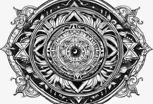 seal of the divine gaze tattoo idea