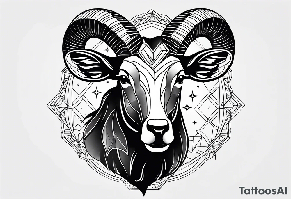 Aries constellation tattoo idea