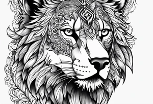Wolfe tattoo idea