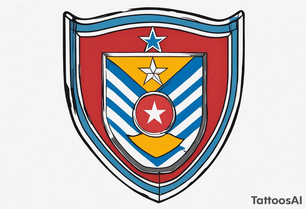 Cuba crest tattoo idea