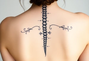 Spine tatto tattoo idea