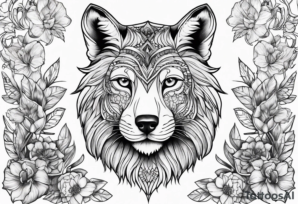 Animal tattoo idea